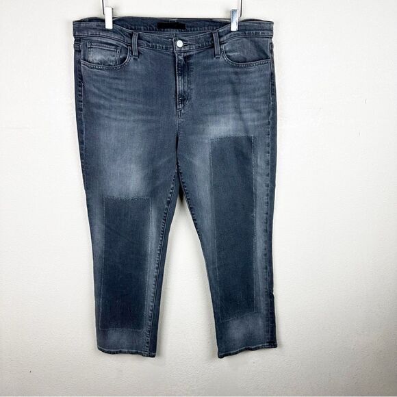 The Lara Grey Mid Rise Cigarette Vintage Stretch Size 34 - Picture 2 of 10